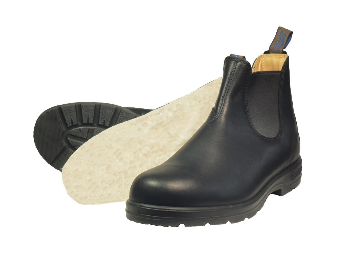 Blundstone Chelsea Boots 566 Thermo-Serie Größe 7 Schwarz Leder