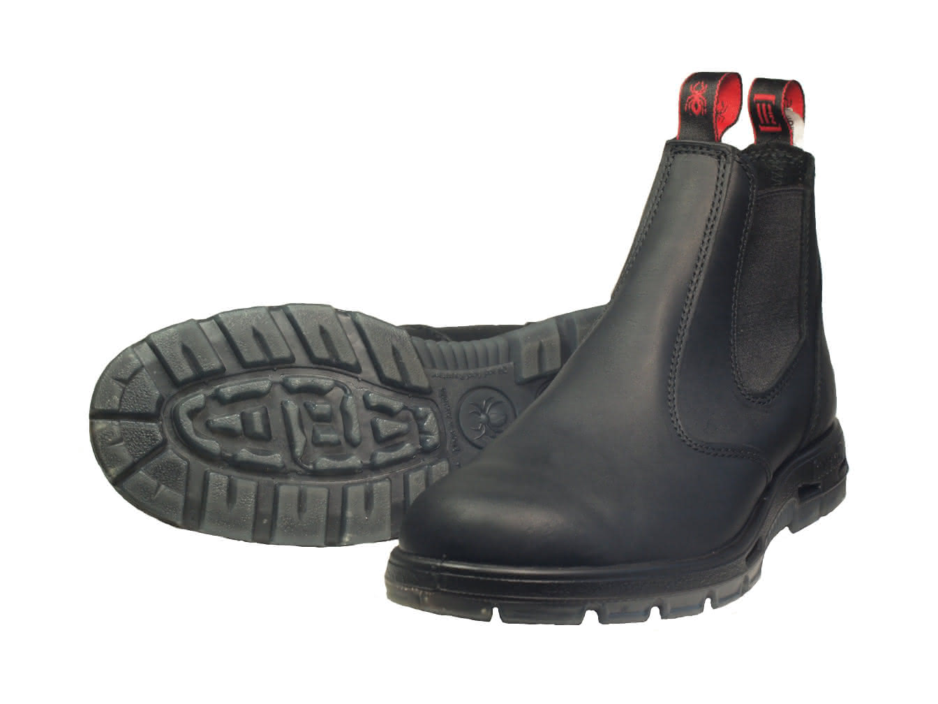 Redback Schuhe USBBK mit Stahlkappe Größe 7 Schwarz